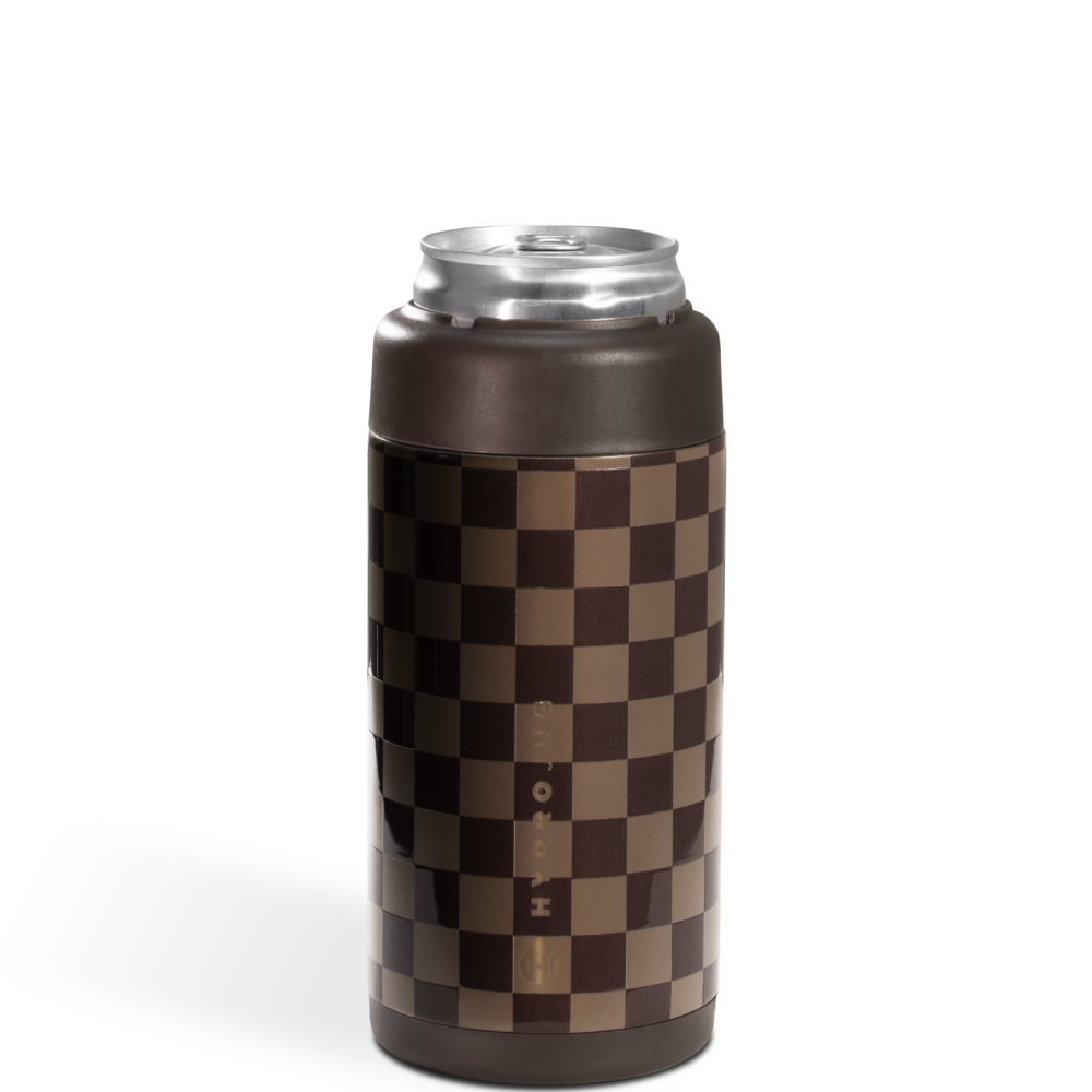 Autumn Checkers - Can Cooler (Slim) 9k