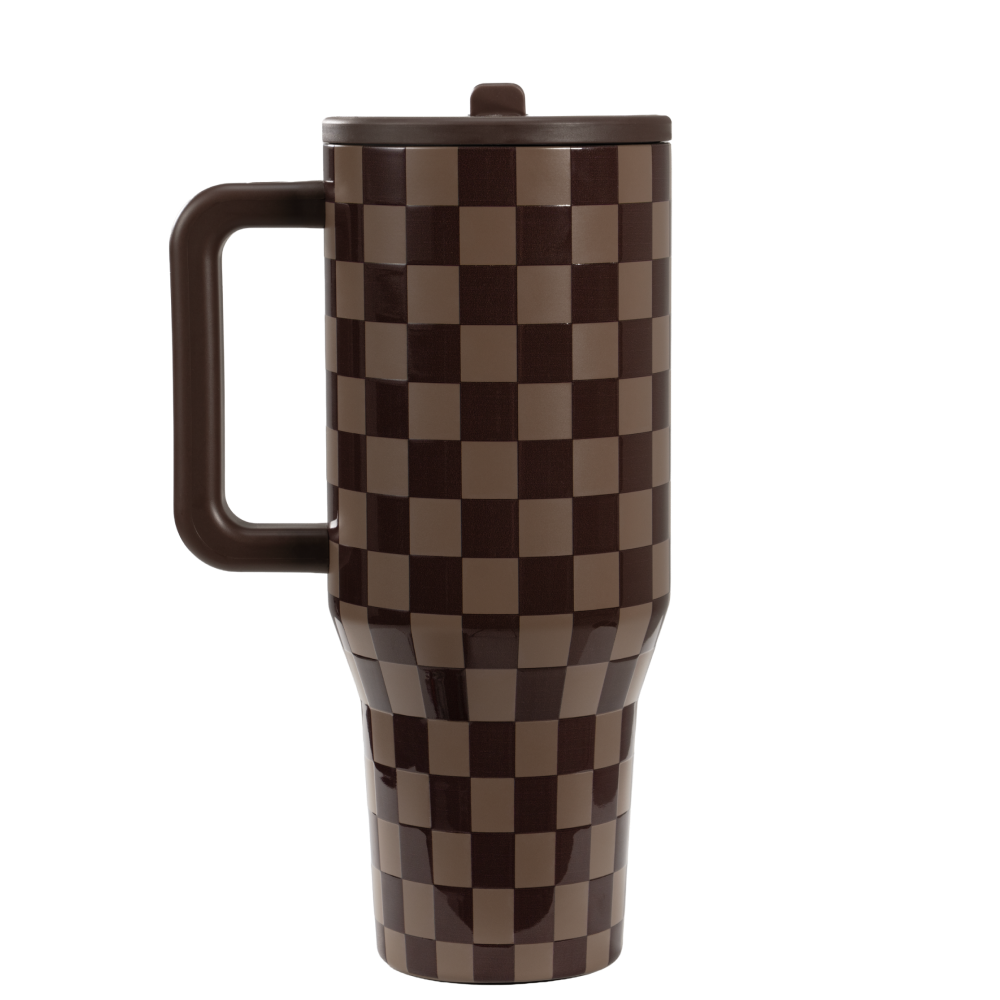 Autumn Checkers - Traveler (32oz) ud