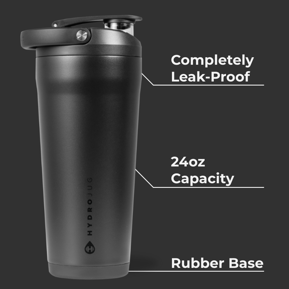 Black - Insulated Shaker (24oz) 9h